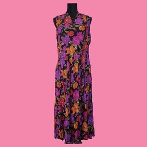 Christie Austin vintage floral dress